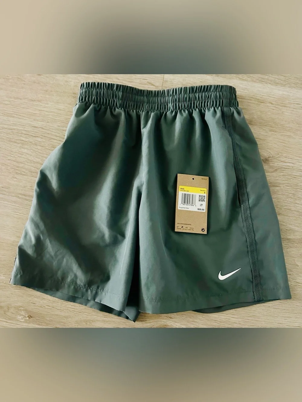 TWO (2) NIKE DRI-Fit Woven Boys’ Shorts, Size Small